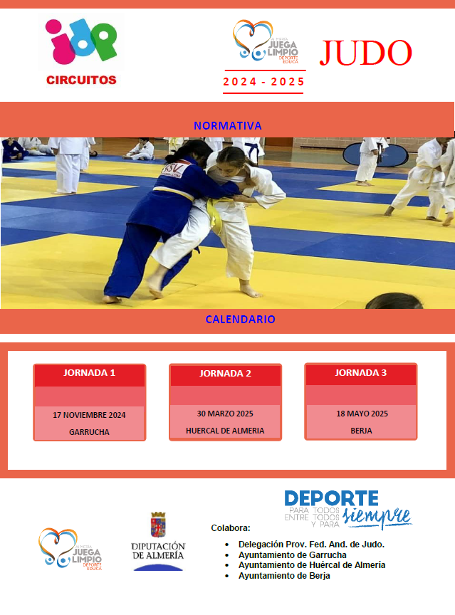 Circuito de Promoción  de   Judo. Berja 18-5-25